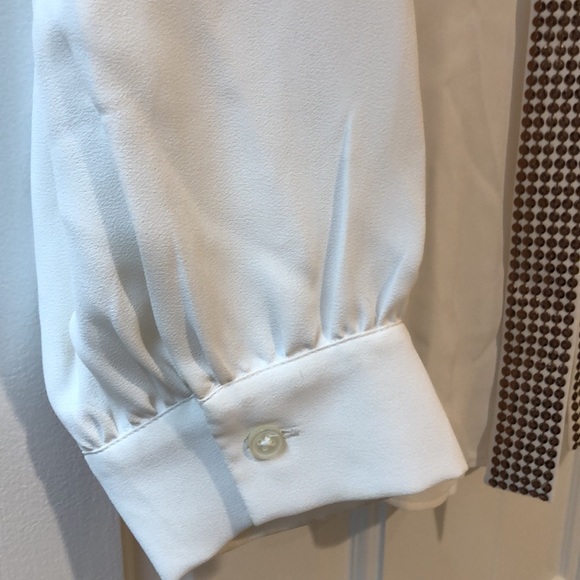 Ann Taylor Bronze Strass top - Picture 4 of 5